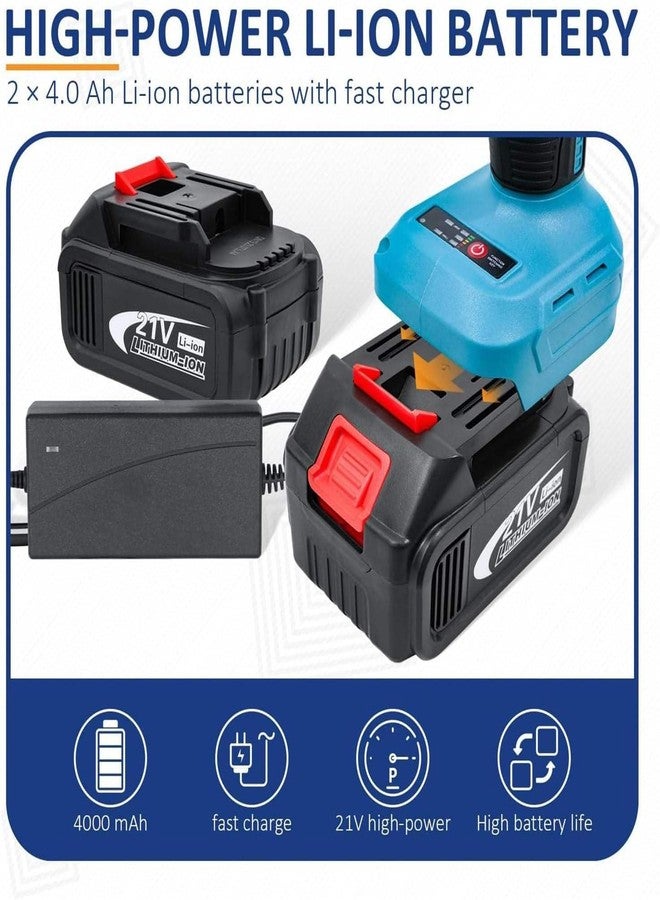 PASHANDOZ Professional Cordless Impact Wrench with Brushless Motor Heavy-Duty for Automotive & Industrial Use Brushless Copper Motor Impact Power Drill Solo Tool Loosen and Tighten Robust Nuts - Image 5